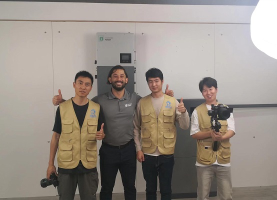 公司杭州涉外項目組合影